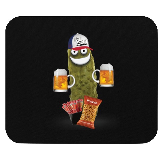 Drinking Buddy Pickle Mouse Pads