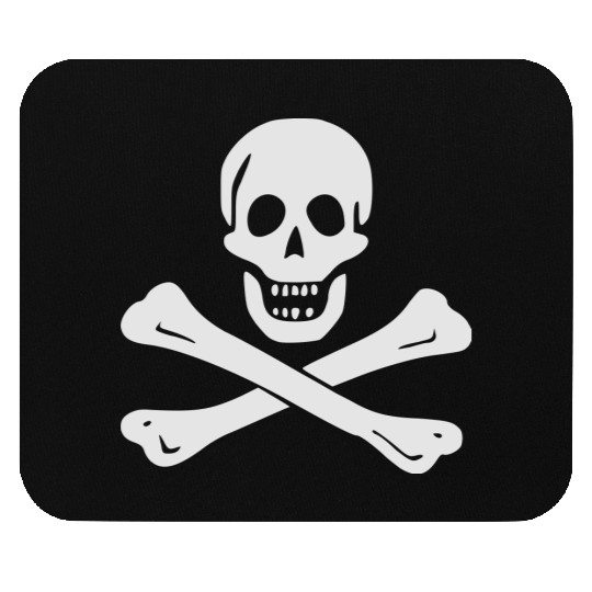 Skull and Crossbones Mouse Pads