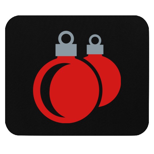 Christmas balls - xmas Mouse Pads