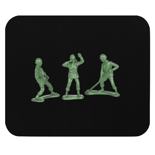 3 GREEN ARMY MEN Mouse Pads