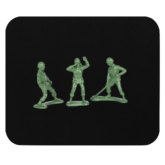 3 GREEN ARMY MEN Mouse Pads