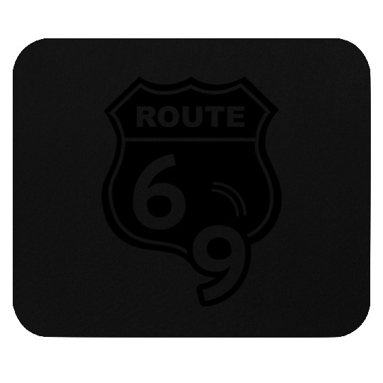 Route 66 Hell Highway 69 Mouse Pads