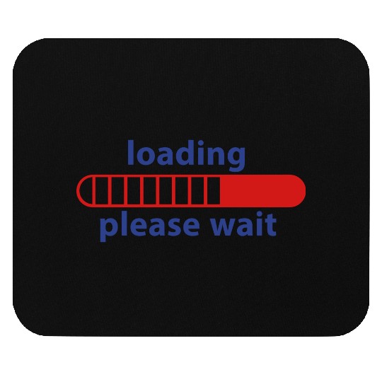 Loading Please Wait New Technologies Icon 2c Sales Mouse Pads