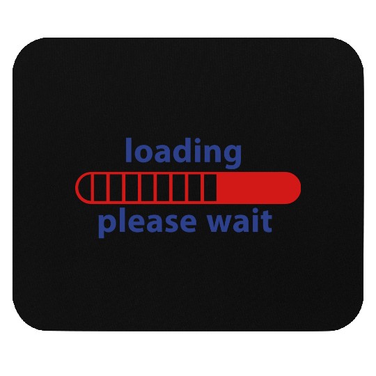 Loading Please Wait New Technologies Icon 2c Sales Mouse Pads