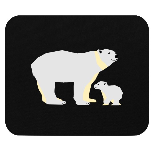 Polar bear Mouse Pads