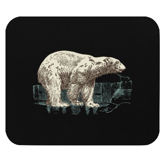 Polar bear Mouse Pads
