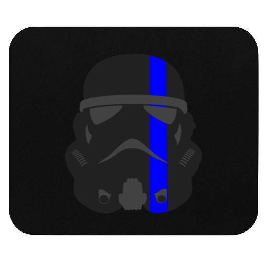 Thin Blue Line - Storm Trooper Mouse Pads