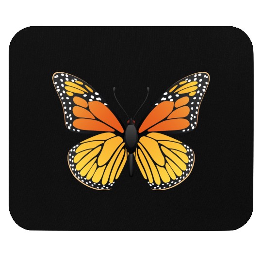 Monarch butterfly Mouse Pads