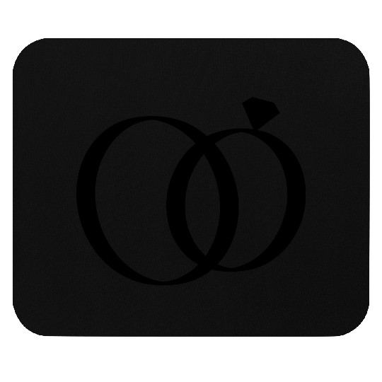 Wedding Rings Mouse Pads