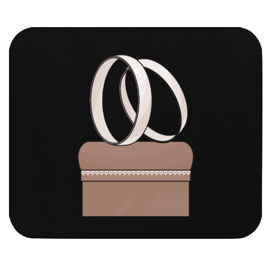 Wedding Rings Mouse Pads