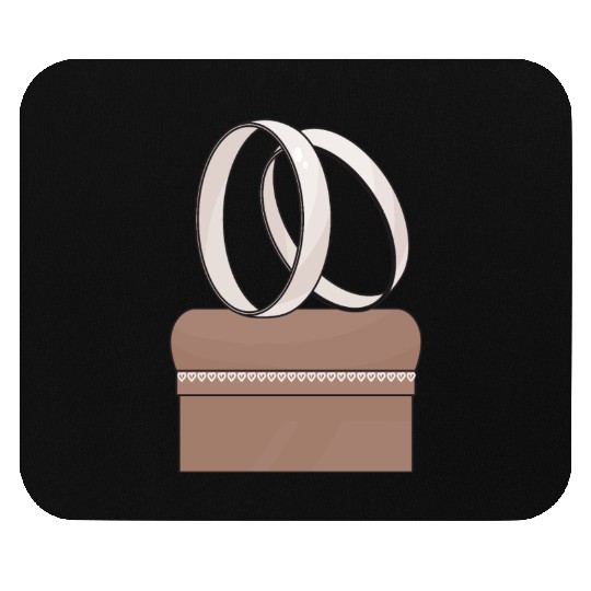 Wedding Rings Mouse Pads
