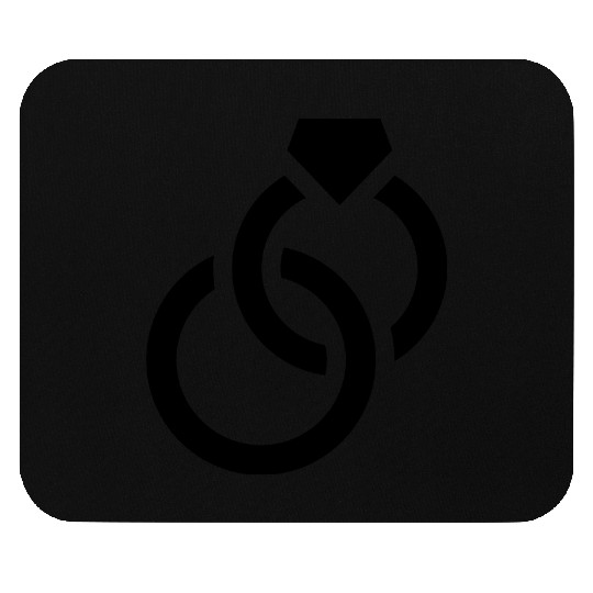 Wedding Rings Mouse Pads