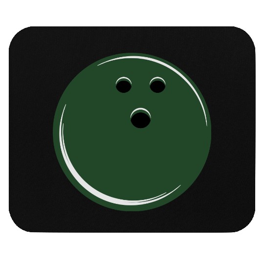 bowling ball Mouse Pads