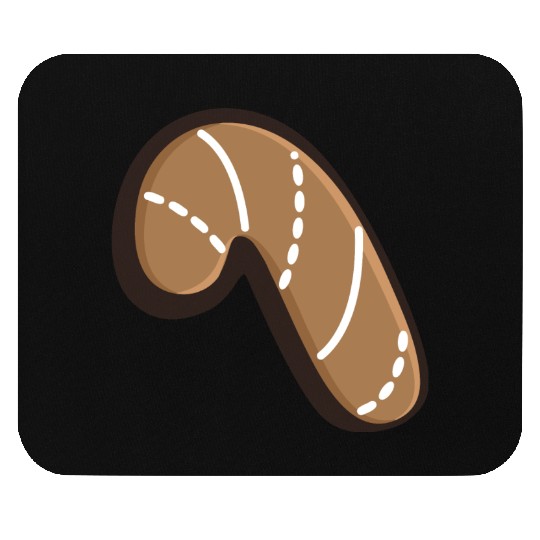 Gingerbread cookie Mouse Pads