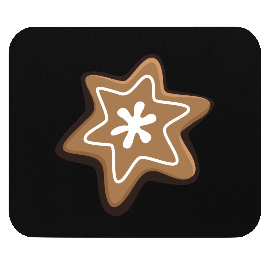 Gingerbread cookie Mouse Pads