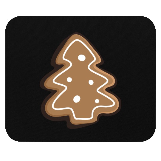 Gingerbread cookie Mouse Pads