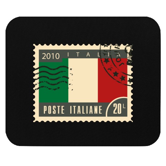 italy post stamp Mouse Pads
