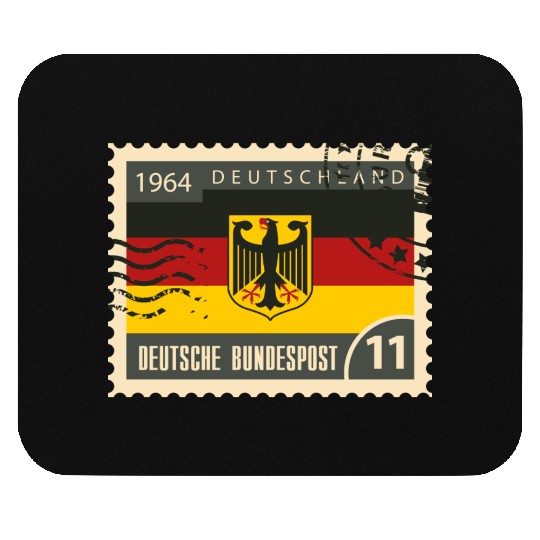 germany post stamp Mouse Pads