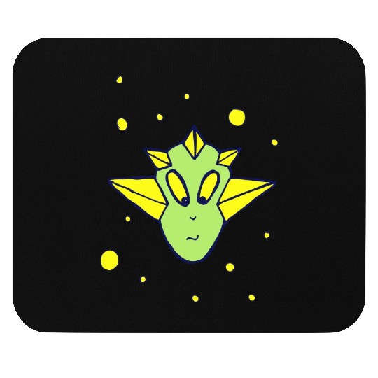 Alien Head Mouse Pads