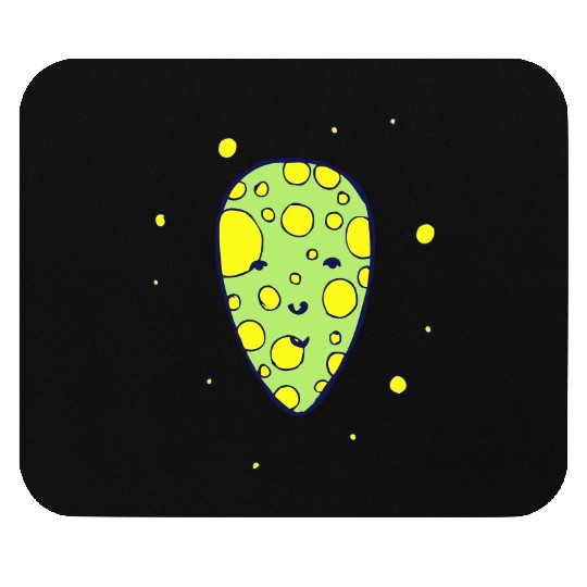 Alien Head Mouse Pads