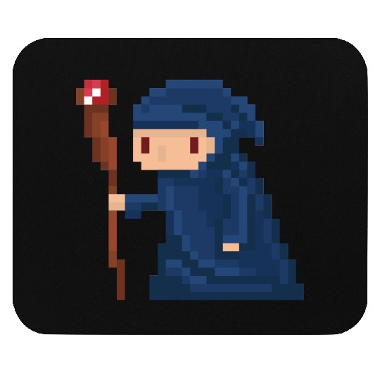 Pixel wizard Mouse Pads