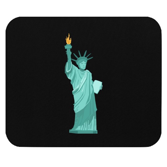statue of liberty Mouse Pads