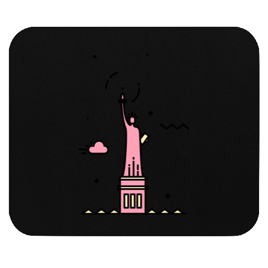 Statue of liberty Mouse Pads