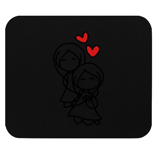 gay couple Mouse Pads