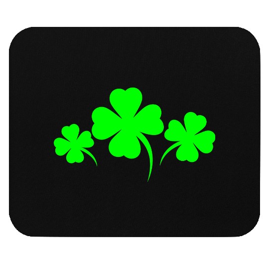 four-leaf clover Mouse Pads