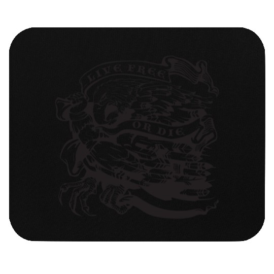 Live Free or Die Mouse Pads