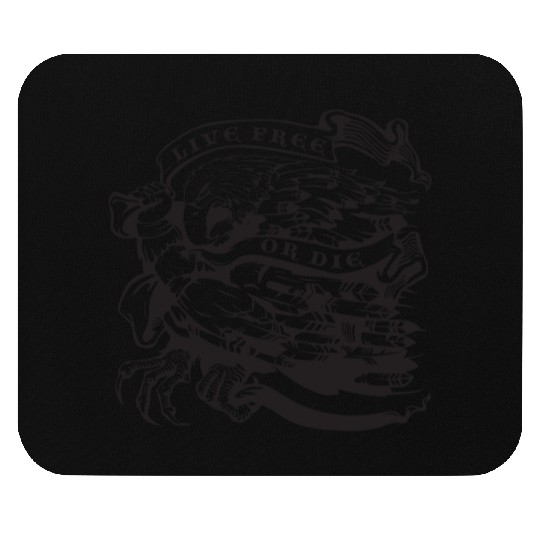 Live Free or Die Mouse Pads