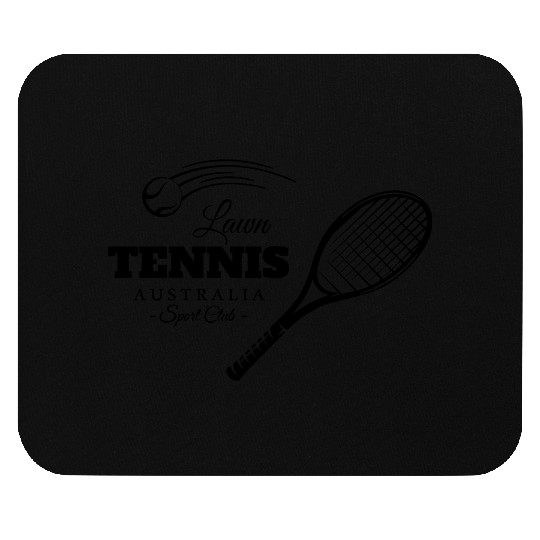 tennis logo Mouse Pads