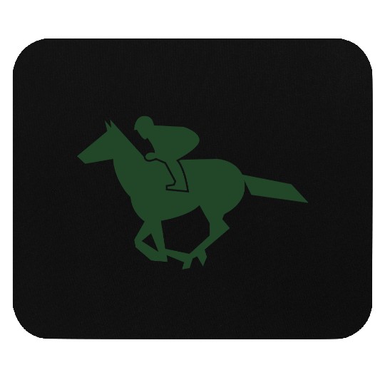 horse racing Mouse Pads
