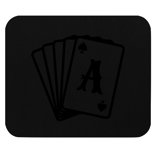 playing cards Mouse Pads