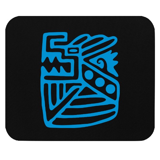 Tribal dragon Mouse Pads