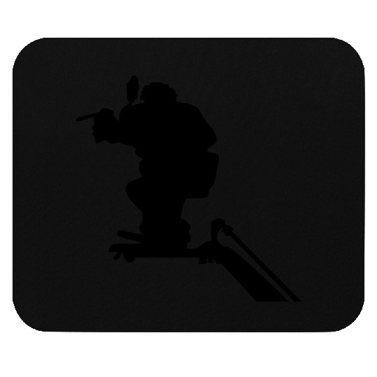 Movie camera Mouse Pads