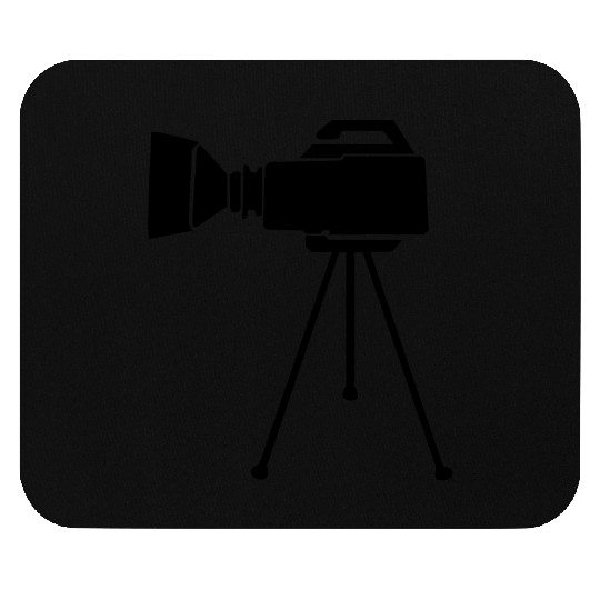 Movie camera Mouse Pads