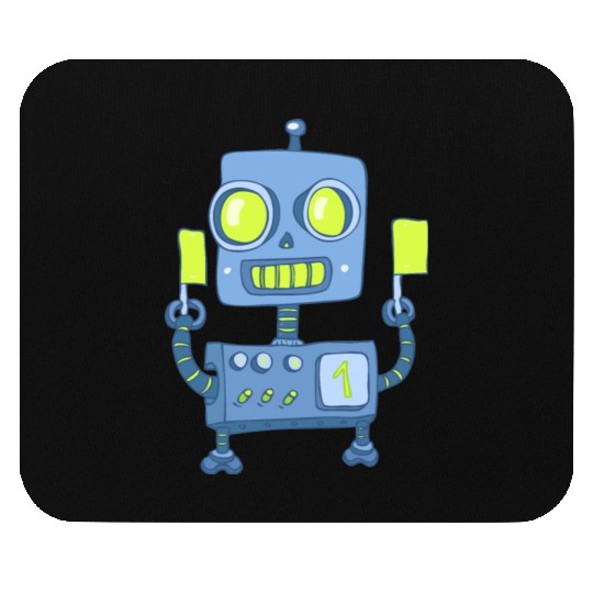 22 robot 29 png vectorstock 4842445 Mouse Pads