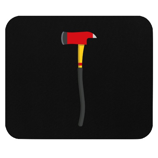 firefighter axe Mouse Pads