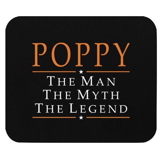 Poppy - Poppy The Man The Myth The Legend Mouse Pads