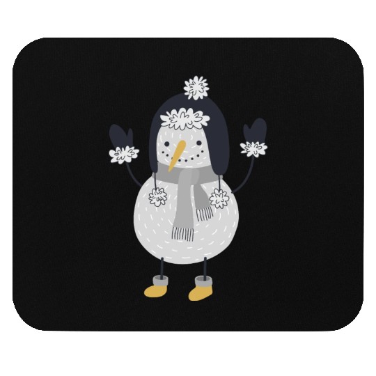 snowman Mouse Pads