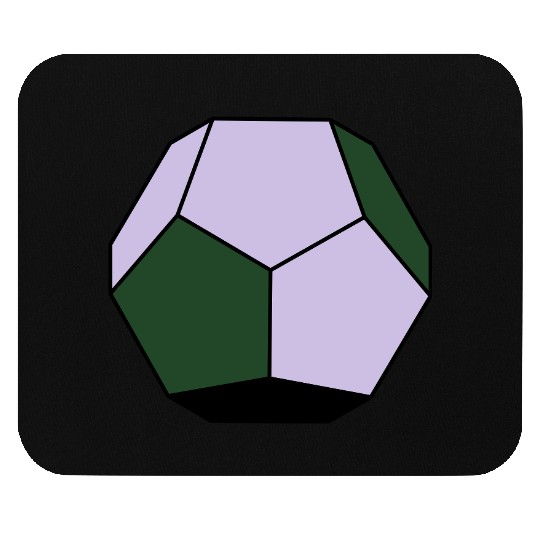 platonic solid Mouse Pads