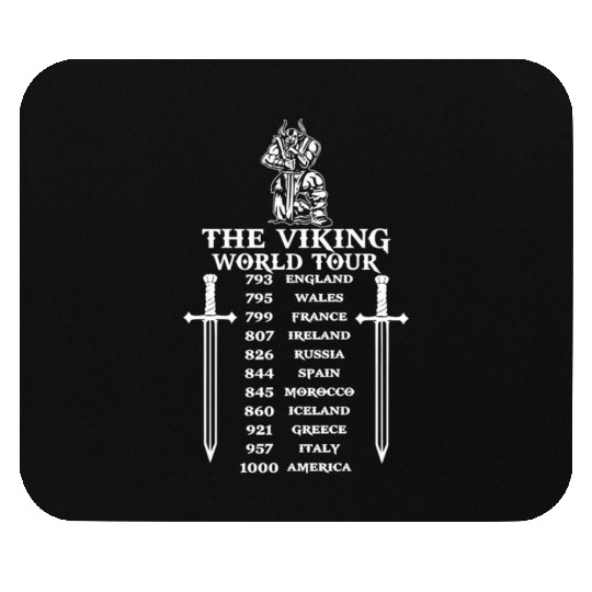 Viking - VIKINGS - THE VIKING WORLD TOUR Mouse Pads