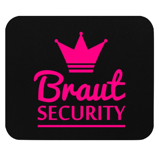 Bride security Mouse Pads