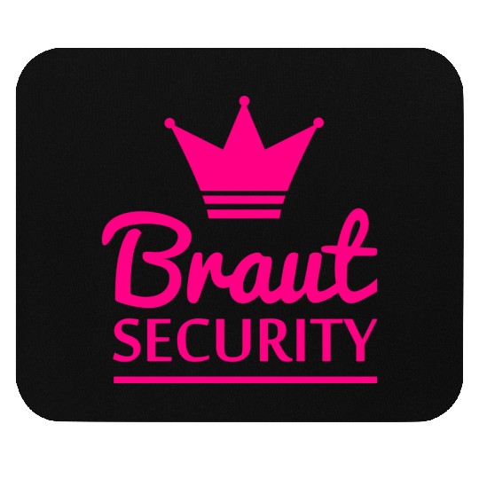 Bride security Mouse Pads