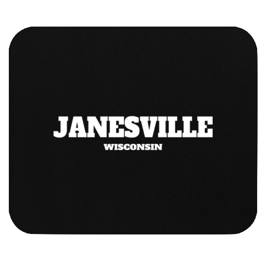 WISCONSIN JANESVILLE US EDITION Mouse Pads