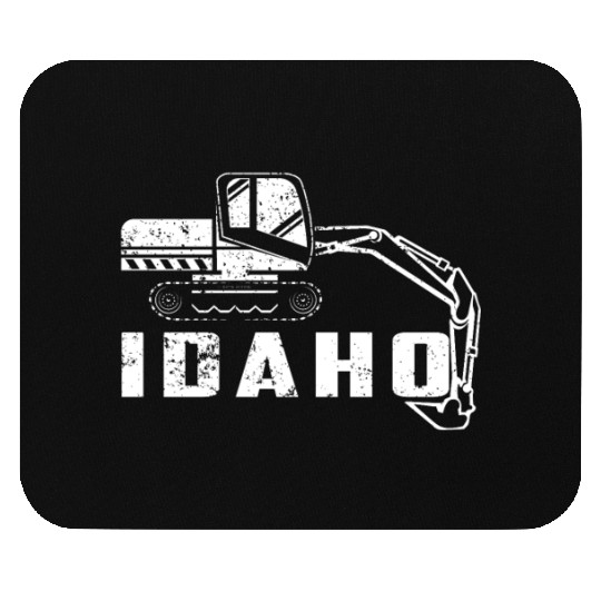 Huge Backhoe Toy Idaho Backhoe Mouse Pads