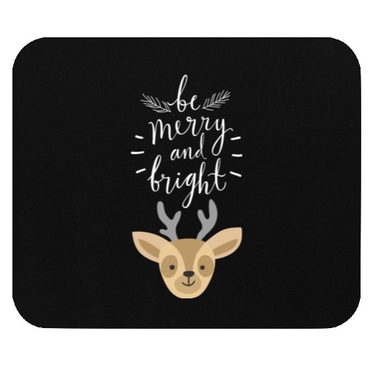 Merry and bright Mouse Pads