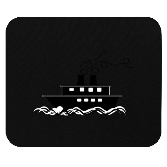 ship boat canoe sailboat submarine yacht anchor136 Mouse Pads