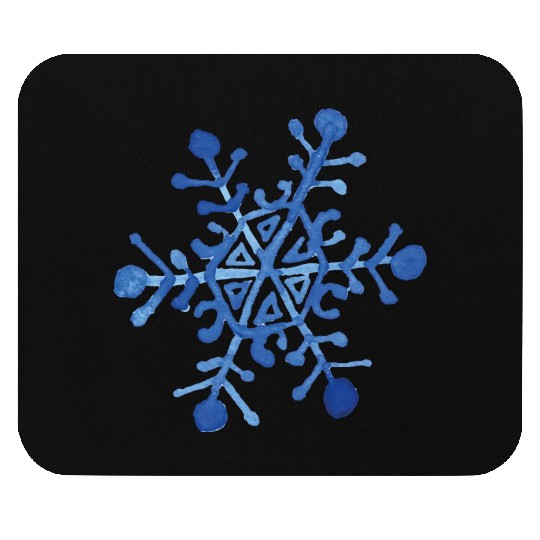 Snowflake Mouse Pads